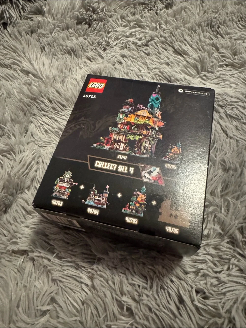 Lego Ninjago Multicolor Micro Gardens Building Set 40705